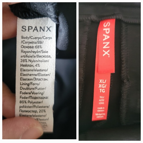 Classic The Perfect Pants Classic Black Thick‎ Stretch Ponte Pants Size XL - Picture 8 of 8